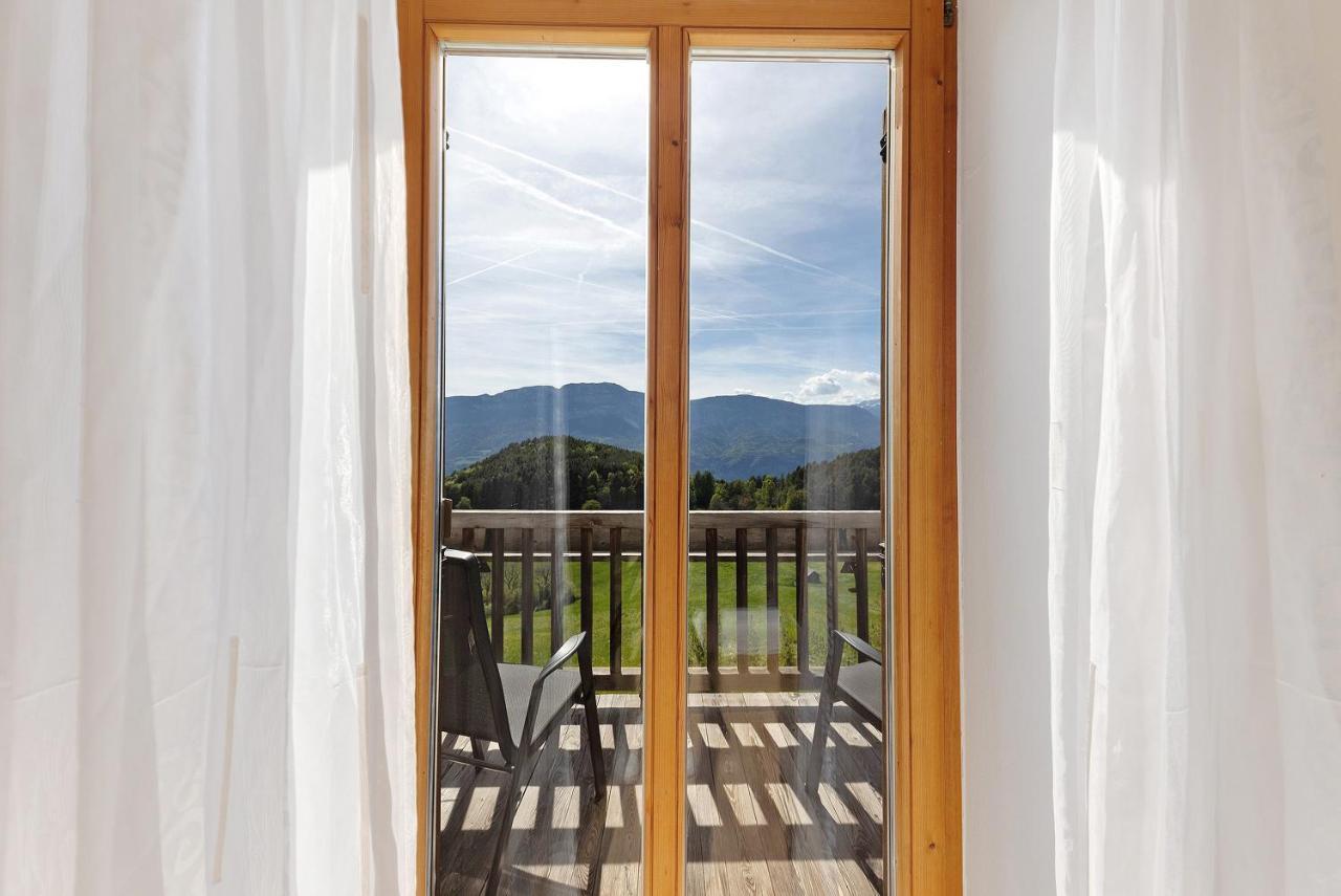 Moar Im Rumsein - Apt Etschblick San Genesio Atesino Exterior photo