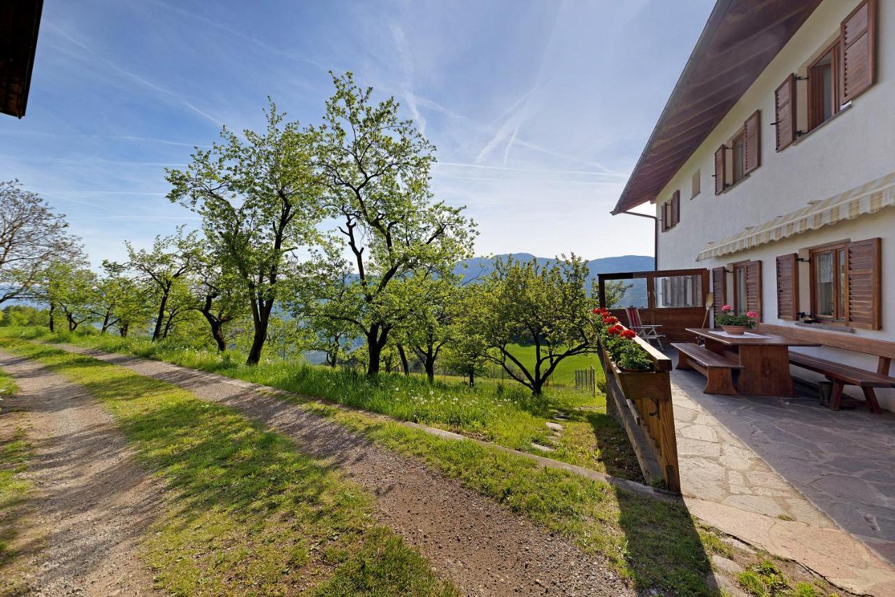 Moar Im Rumsein - Apt Etschblick San Genesio Atesino Exterior photo